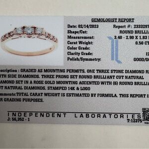 Rose Gold Diamond Ring